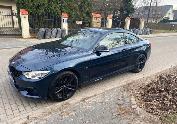 BMW Seria 4 cena 85000 przebieg: 175000, rok produkcji 2014 z Warszawa małe 172